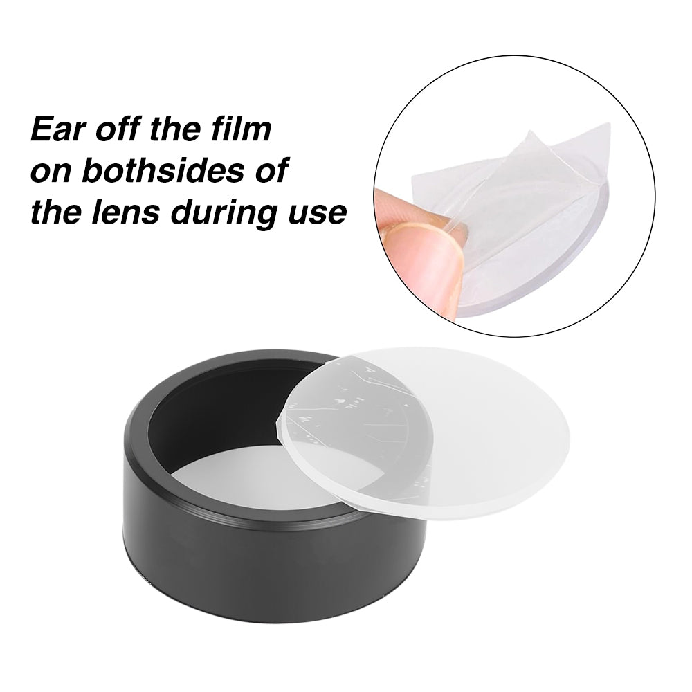 Lens Caps Guard Protectors, Scope Cover & Red Dot Sight Lens Cover, 500 FPS Impact Resistant Lens Protector for Flashlight(2 Pack)