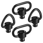 4 Pack QD Sling Swivels, Quick-Disconnect Push Button for Two Point and Traditional Sling Swivel Mount Set