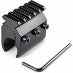 Universal Barrel Scope Mount – 21mm Picatinny Rail Adapter for 0.66"-1.18" Rifle Tubes (Pack of 1 / 2)