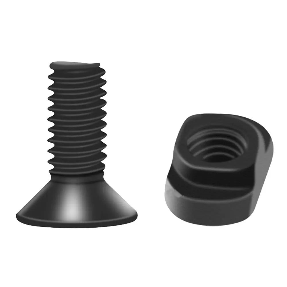 M-LOK Screw and Nut Replacement Set (10 Pack) – Steel T-Nut Hardware for MLOK Handguard