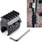 Universal Barrel Scope Mount – 21mm Picatinny Rail Adapter for 0.66"-1.18" Rifle Tubes (Pack of 1 / 2)