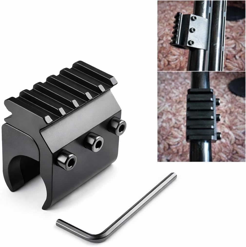 Universal Barrel Scope Mount – 21mm Picatinny Rail Adapter for 0.66"-1.18" Rifle Tubes (Pack of 1 / 2)