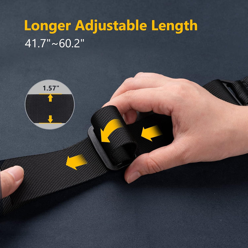 Two-Point Rifle Sling with M-LOK Swivels | Adjustable Nylon Gun Strap