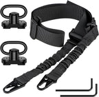 Two-Point Rifle Sling with M-LOK Swivels | Adjustable Nylon Gun Strap