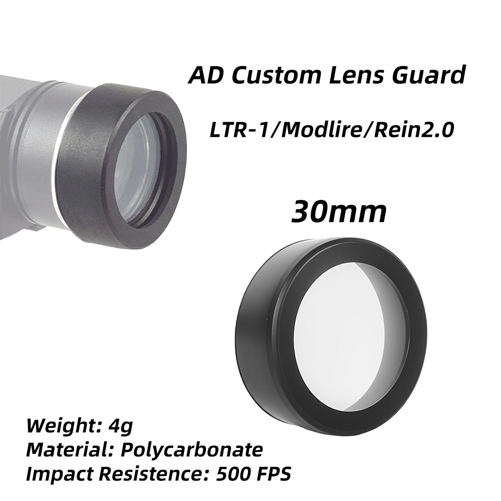 Lens Caps Guard Protectors, Scope Cover & Red Dot Sight Lens Cover, 500 FPS Impact Resistant Lens Protector for Flashlight(2 Pack)