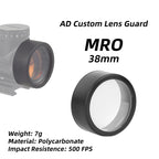 Lens Caps Guard Protectors, Scope Cover & Red Dot Sight Lens Cover, 500 FPS Impact Resistant Lens Protector for Flashlight(2 Pack)