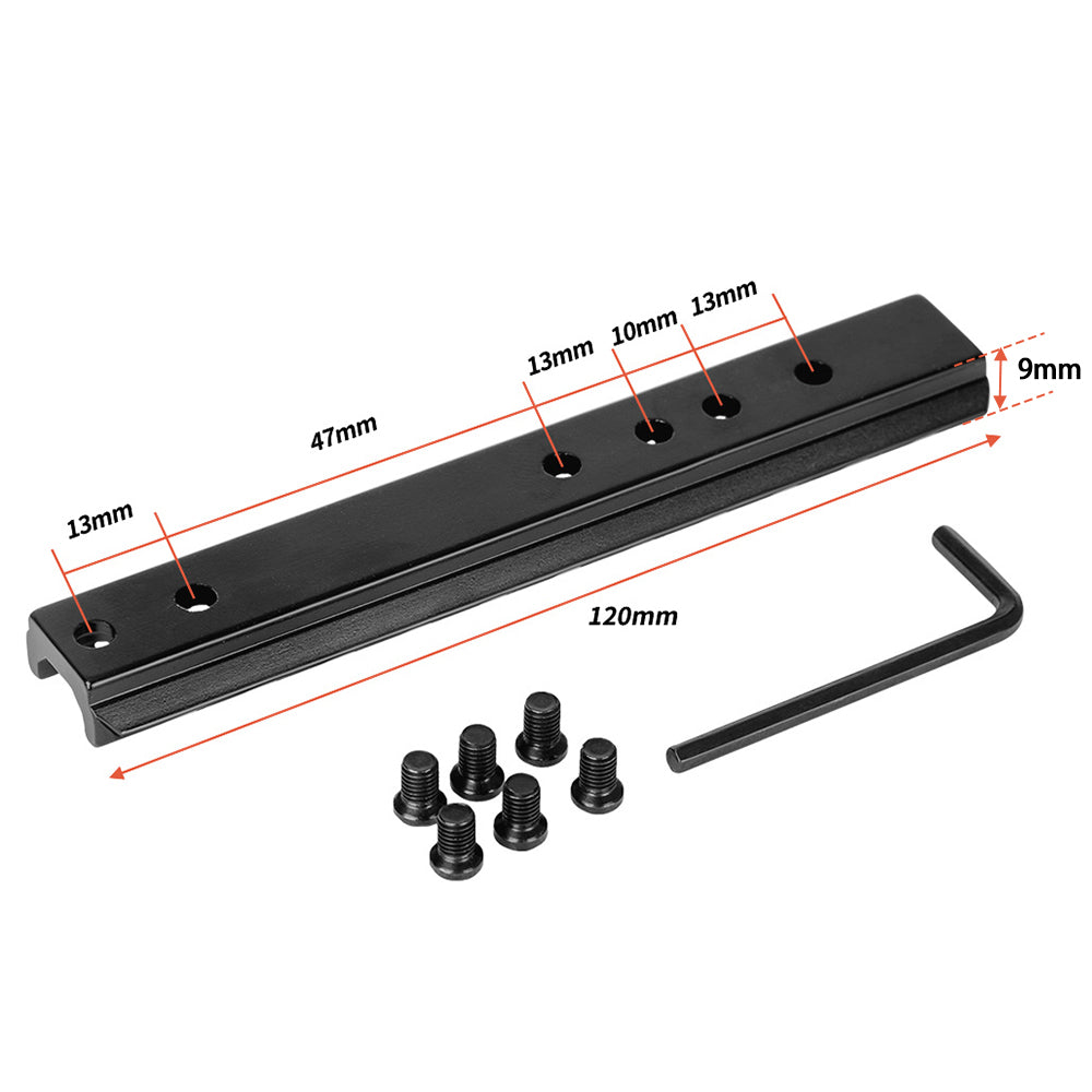Low Profile Top Rail Picatinny/Weaver Scope Mount 11 Slots for Marlin Lever Action with Wrench