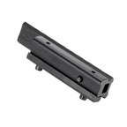 11mm Dovetail to 21mm Picatinny Rail Adapter Mount | 9-Slot, 0.82" Riser, 3.94" Length