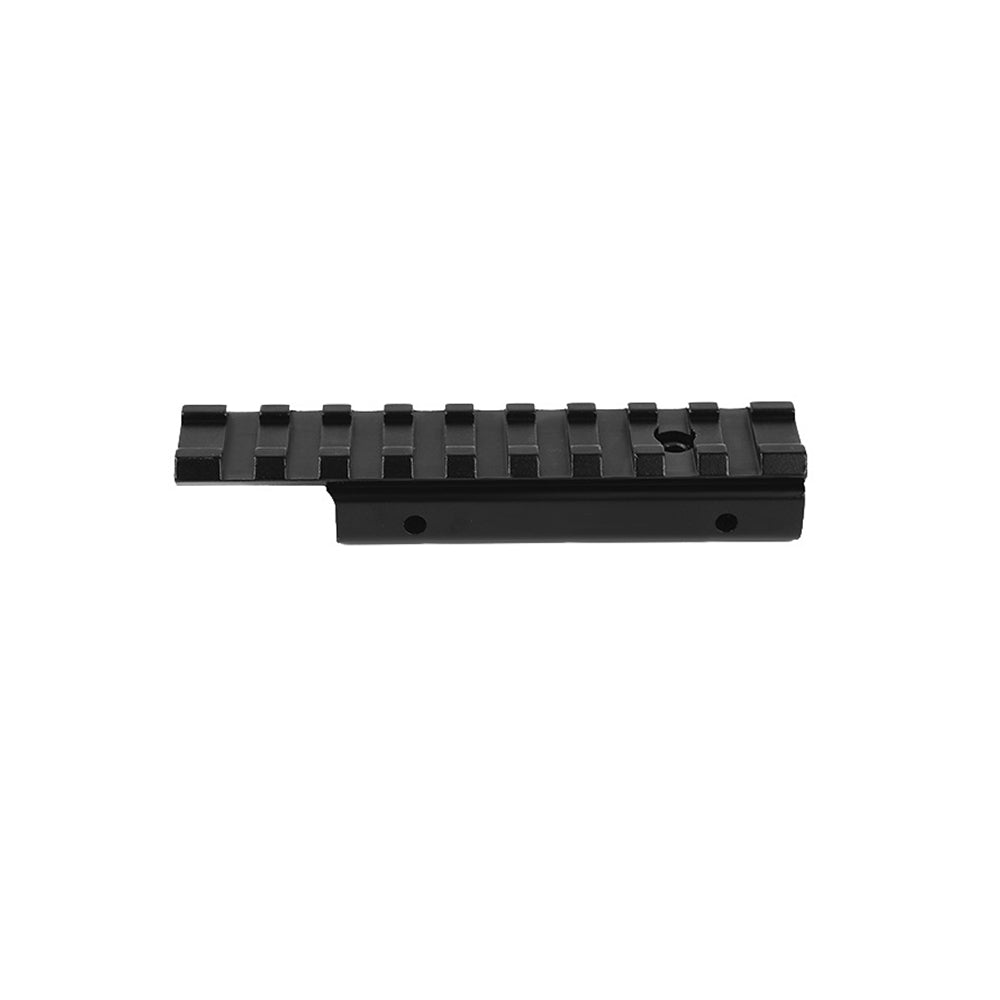 11mm Dovetail to 21mm Picatinny Rail Adapter Mount | 9-Slot, 3.94" Length