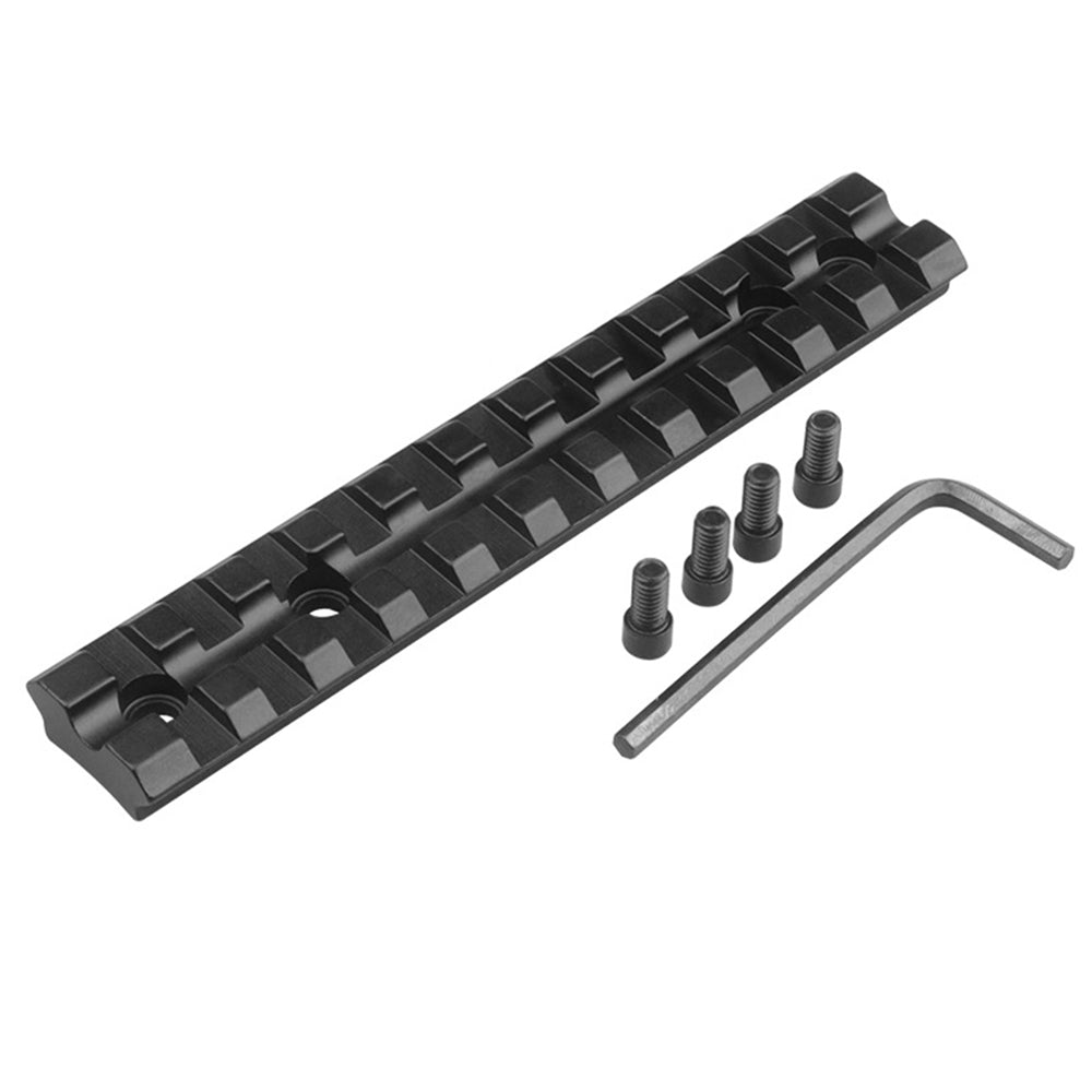 Low Profile Picatinny Rail Mount for 10/22 Scope Mounts 11 Slots for Red Dots Mounting, Optics and Scopes, Magnifiers