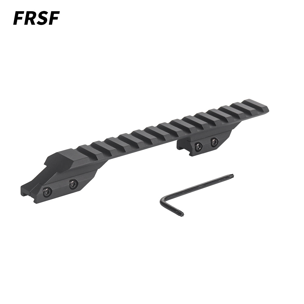 11mm to 7/8" 20mm Dovetail to Picatinny Rail Adapter 175mm leght