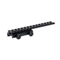 Riser Mount, Tactical High Profile Picatinny Weaver Rail Flat Top Mount Adaptor and Riser for Scopes and Optics, 1" H x 5.7" L, 14 Slots