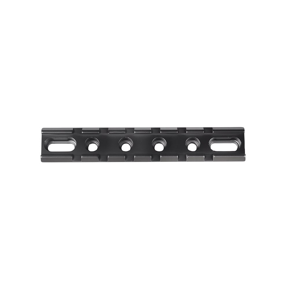 FRSF 6 Slots 20mm M-lok Rail Mount,  Scope Flashlight Laser Base Mount, Flat Bottom Aluminum Rail