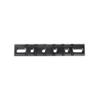 FRSF 6 Slots 20mm M-lok Rail Mount,  Scope Flashlight Laser Base Mount, Flat Bottom Aluminum Rail