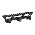 Picatinny Riser 1 inch Rail Riser Mount 5.7 inches Length Black