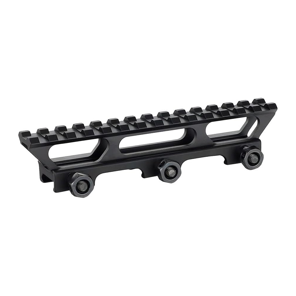 Picatinny Riser 1 inch Rail Riser Mount 5.7 inches Length Black