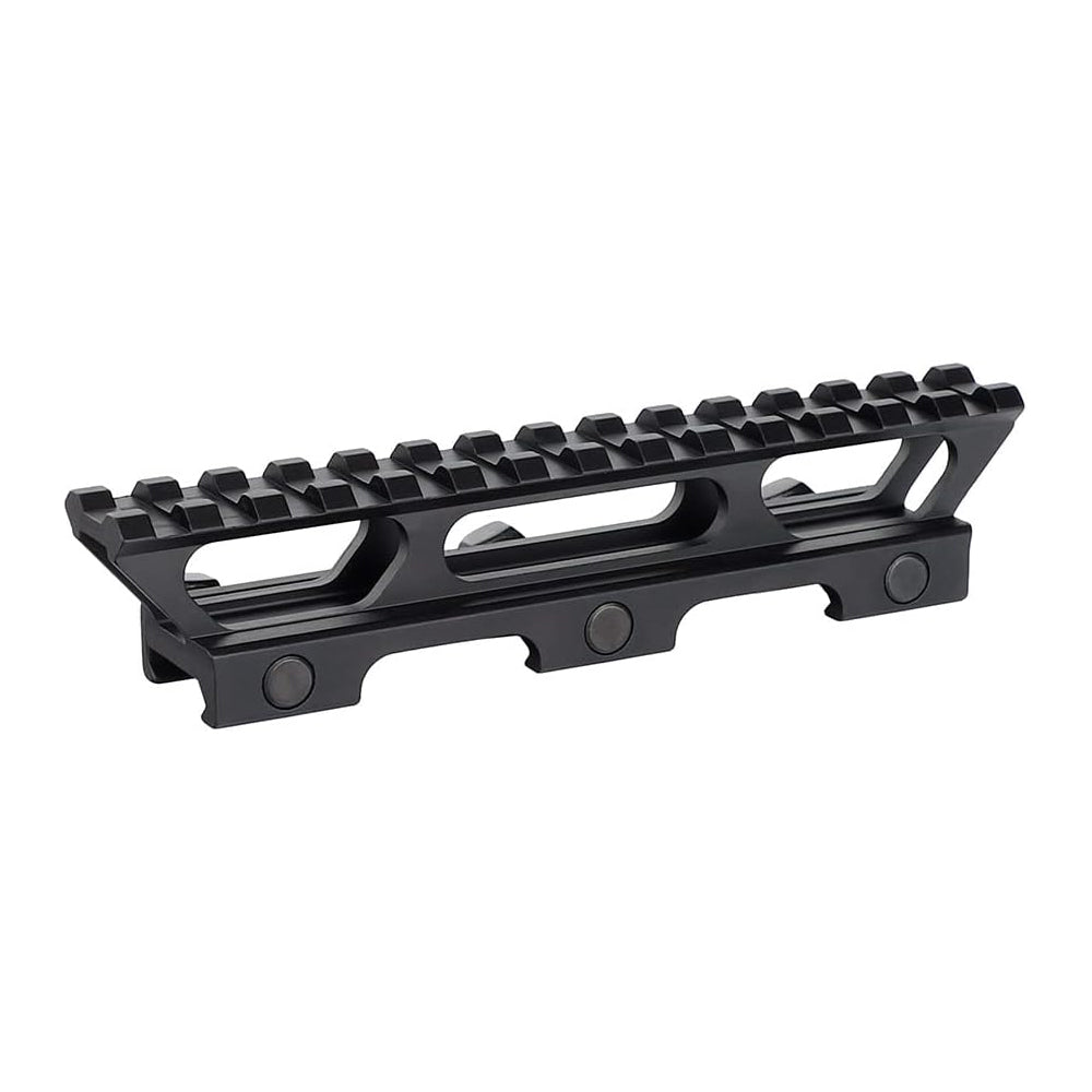 Picatinny Riser 1 inch Rail Riser Mount 5.7 inches Length Black