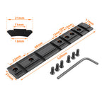 11MM / 20MM Dovetail P.ICA-tinny Rail Mount Adapter Converter Scope Aluminum Alloy Base for Hunting