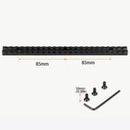 230mm Length 20mm Mount Picatinny Rail of Aluminum Alloy for Hunting Scope and Flashlight Mount