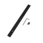 25 Slots and 257mm Length 20mm Mount Picatinny Rail of Aluminum Alloy for Hunting Scope and Flashlight Mount