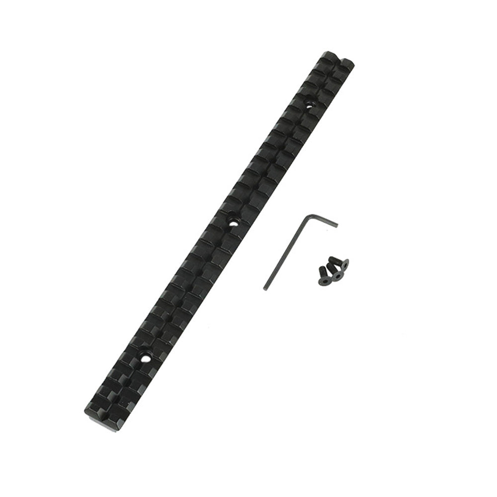 25 Slots and 257mm Length 20mm Mount Picatinny Rail of Aluminum Alloy for Hunting Scope and Flashlight Mount