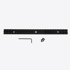 25 Slots and 257mm Length 20mm Mount Picatinny Rail of Aluminum Alloy for Hunting Scope and Flashlight Mount
