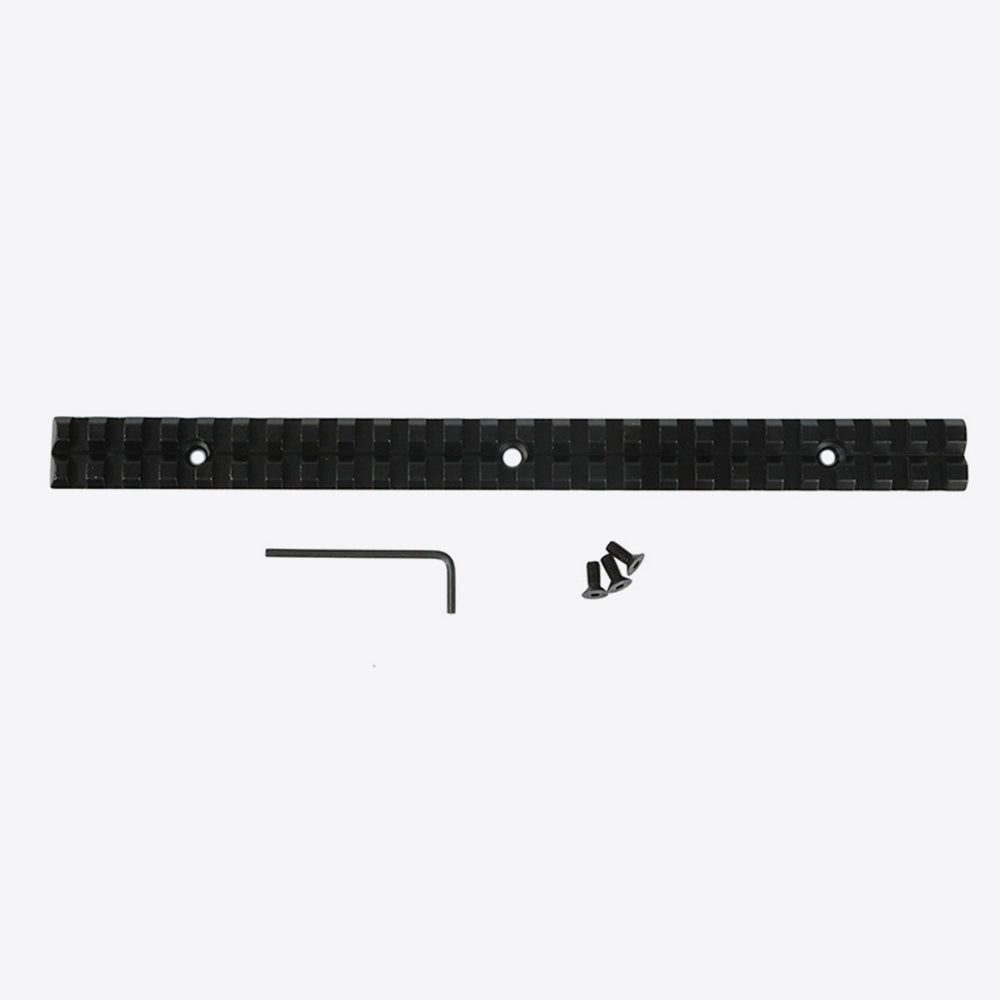 25 Slots and 257mm Length 20mm Mount Picatinny Rail of Aluminum Alloy for Hunting Scope and Flashlight Mount