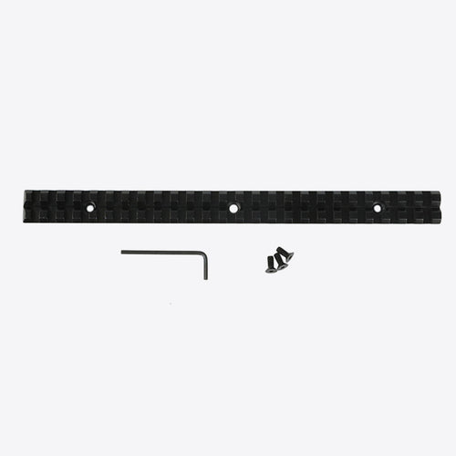 25 Slots and 257mm Length 20mm Mount Picatinny Rail of Aluminum Alloy for Hunting Scope and Flashlight Mount