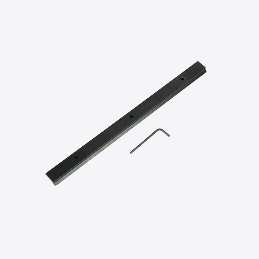 25 Slots and 257mm Length 20mm Mount Picatinny Rail of Aluminum Alloy for Hunting Scope and Flashlight Mount