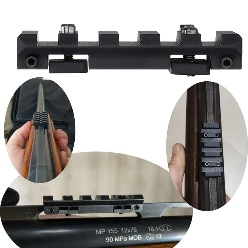 Picatinny Ventilated Rib Rail Scope Mount for IZH-27 MR-153/155 MP-233 TOZ-120 MTs21-12 TOZ-84 (2.16inch)