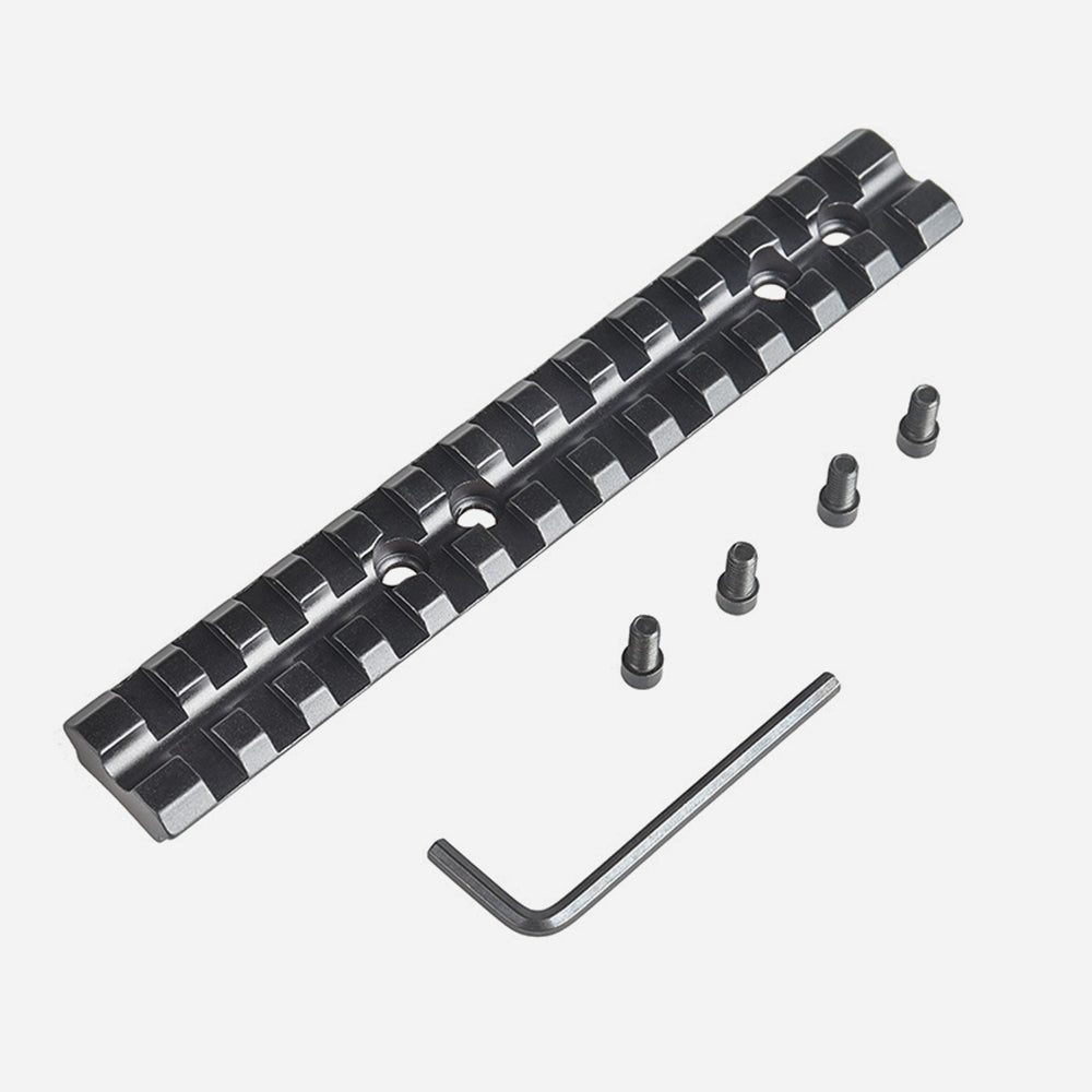 Curved Bottom Low Profile Top Rail Picatinny/Weaver Rail Mount Bases，500/590/835 Series Shotgun Picatinny/Weaver 13 Slots Scope Base Top Rail Mount
