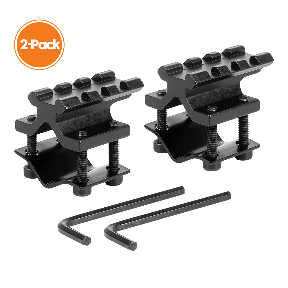 Hunting 20mm Weaver Picatinny Rail Base Adapter Rifle Barrel Mount Scope Converter Laser Sight Flashlight Mounts