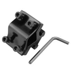 20mm Barrel Rail Mount Tube Adapter, Rifle Gun Laser Flashlight Barrel Clamp, Scope Mount with Barrel Adapter