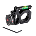 High Accuracy Angle Cosine Indicator Kit and Bubble Level Fit 1 inch 30mm Tube Rifle Scope Mounts Light Weight Made of Aluminum