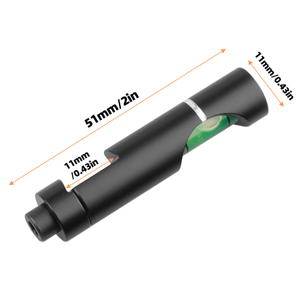 Scope Leveling Kit High Precision Bubble Scope Rail Level, Professional Bubble Scope Leveling System