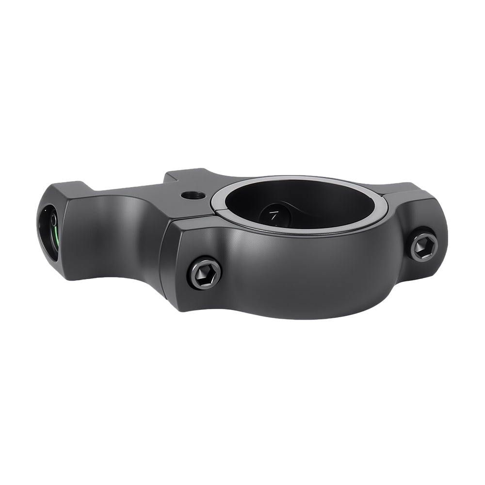 Precision Scope Leveling Kit, Includes 30mm Smooth Alloy Scope Bubble Level Indicator (Anti-Cant) and 1" Ring Reducer, for Precision Shooting, Competition and Hunting