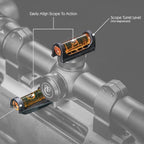 Engineering Level, Mounting Leveling Tool with Magnetic Base and Adaptable Design for Scope Mounting, Gunsmithing, and Maintenance, Color may vary