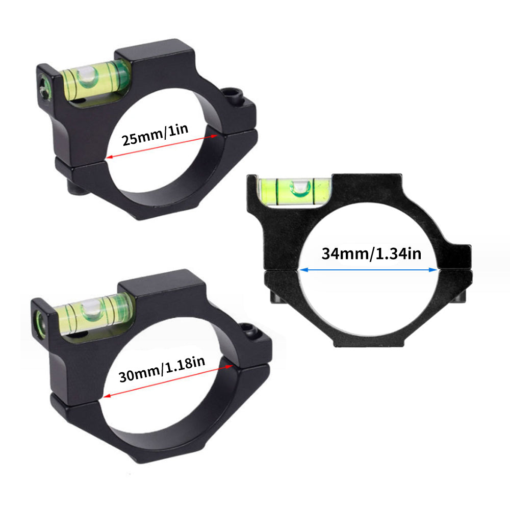 25/30/34mm Tube Anti-Cant Rifle Scope Bubble Level for Precision Long-Range Shooting