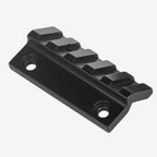 45 Degree Offset Rail Mount for M-Rails, 3 Slots 5 Slots Offset Light/Optic Picatinny Rail Mount fit for Mlock