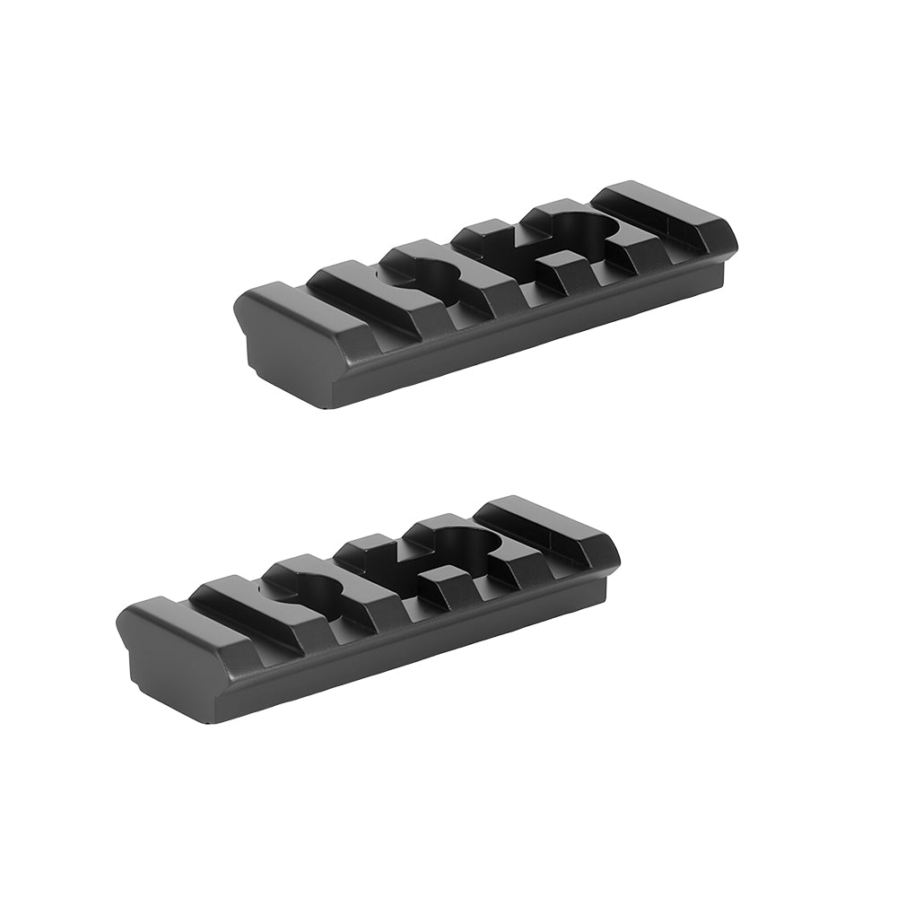Aluminum Slotted Made Picatinny Section Kit Set for MOE Hand Guards Tactical（5slot）
