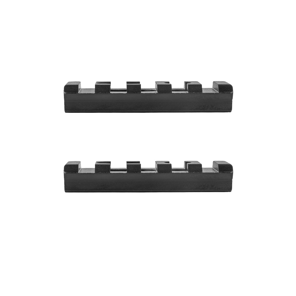 Aluminum Slotted Made Picatinny Section Kit Set for MOE Hand Guards Tactical（5slot）