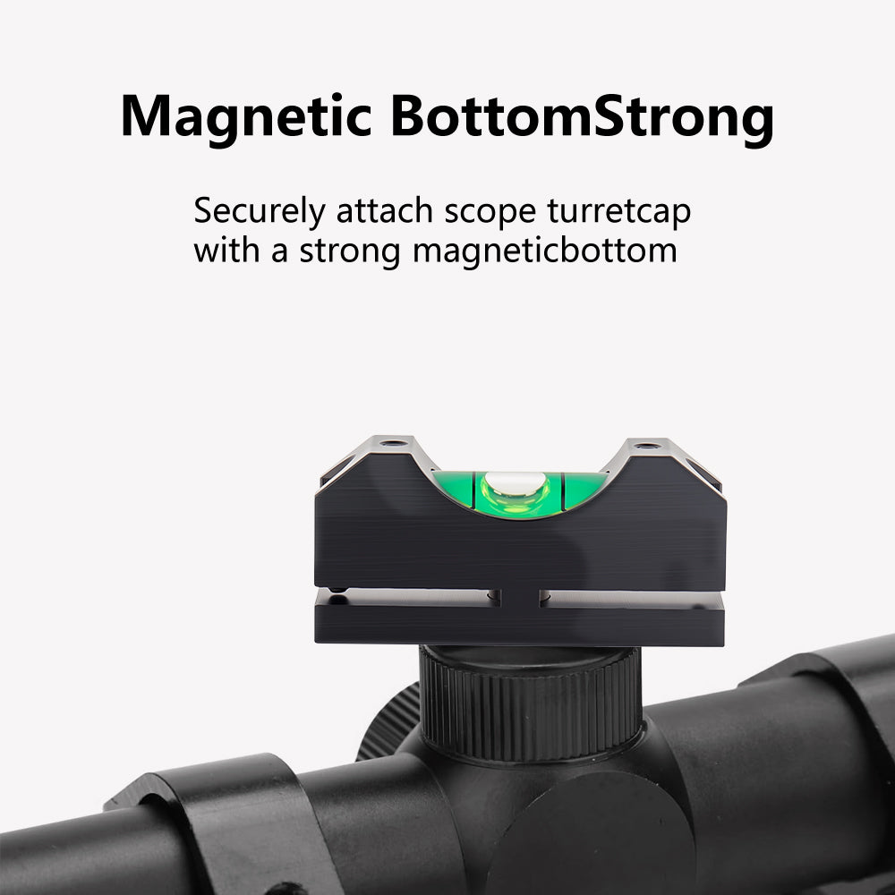 Reticle Leveling Tool, Scope Crosshair Leveling Instrument Angle Leveler Fixture Scope Megnet Bubble Level-b