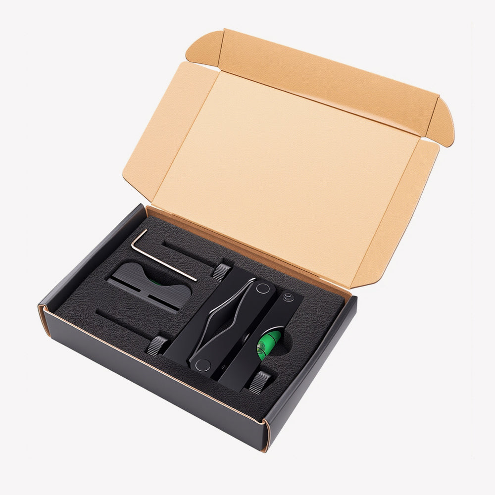 Reticle Leveling Tool, Scope Crosshair Leveling Instrument Angle Leveler Fixture Scope Megnet Bubble Level-b