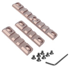 Aluminum Slotted Made Picatinny Section Kit Set for SMR Hand Guards Tactical