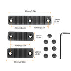 Aluminum Slotted Made Picatinny Section Kit Set for SMR Hand Guards Tactical