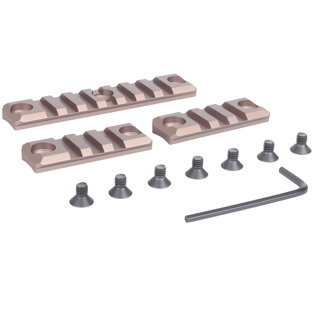 Aluminum Slotted Made Picatinny Section Kit Set for SMR Hand Guards Tactical
