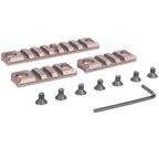 Aluminum Slotted Made Picatinny Section Kit Set for SMR Hand Guards Tactical