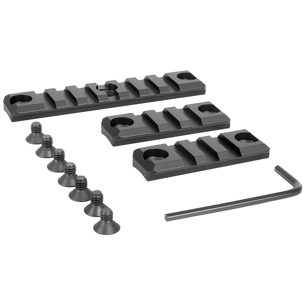 Aluminum Slotted Made Picatinny Section Kit Set for SMR Hand Guards Tactical