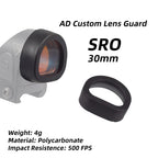 Lens Caps Guard Protectors, Scope Cover & Red Dot Sight Lens Cover, 500 FPS Impact Resistant Lens Protector for Flashlight(2 Pack)