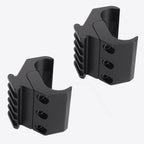 Double Barrel Shotgun Mount with 5-Slot 20mm Picatinny Rail – Tactical Laser & Flashlight Clamp (2-Piece)